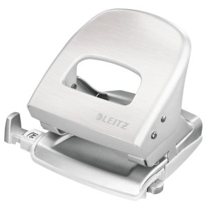 Dziurkacz duży metalowy LEITZ Style 30 kartek biały /50060004/