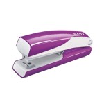 Zszywacz mini metalowy LEITZ WOW fioletowy /55281062/
