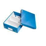 Pudło z przegródkami LEITZ CS małe niebieskie /60570036/