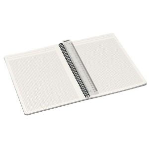 Kołozeszyt A4 Krata 90 Kartek LEITZ Office Card Zielony /46470055/