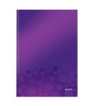 Brulion Esselte Kratka A4 80 Kartek LEITZ WOW Fioletowy /46261062/