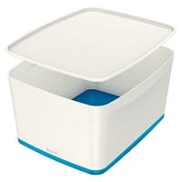 Pojemnik Duży LEITZ MyBOX z Pokrywką Biało-Niebieski /52161036/