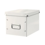 Pudło LEITZ WOW CS uniwersalne rozmiar M, 240x240x250mm białe /61090001/
