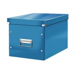 Pudło LEITZ WOW CS uniwersalne L 300x300x330 mm niebieskie /61080036/