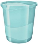 Kosz na śmieci 14l ESSELTE Colour'Ice niebieski transparnetny /626289/