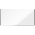 Tablica magnetyczna suchościeralna porcelanowa panoramiczna  NOBO PREMIUM PLUS 32" 40x71cm z półką /1915365/