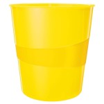 Kosz na śmieci 15l LEITZ WOW metaliczny żółty /52781016/