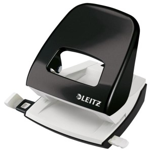 Dziurkacz do 30 kartek metalowy LEITZ WOW NEXXT SERIES 5008 czarny /50081095/