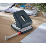 Dziurkacz do 30 kartek LEITZ COSY 5004 szary aksamitny /50040089/