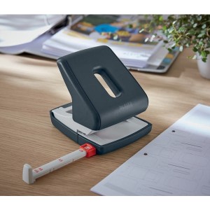 Dziurkacz do 30 kartek LEITZ COSY 5004 szary aksamitny /50040089/