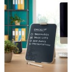 Tablica suchościeralna szklana 21,6x29,7x3 A4 LEITZ COSY na biurko pionowa szara aksamitna /39470089/