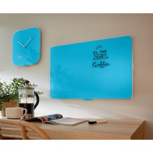 Tablica suchościeralna szklana magnetyczna 40x60cm LEITZ COSY niebieska morska /70420061/