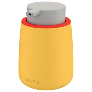 Dozownik z pompką na płyn dezynfekujący/mydło 300ml LEITZ COSY ceramiczny żółty ciepły /54040019/