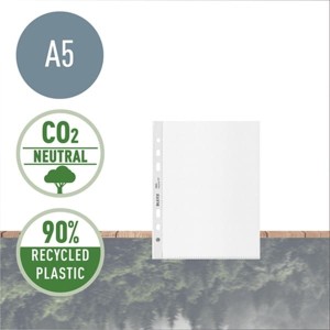 Koszulka zawieszkowa PP A5 LEITZ RECYCLE 100mic. 25szt./40020003/