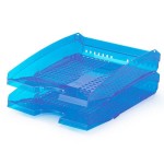 Szuflada na dokumenty DURABLE TREND transparentna niebieska /1701626540/
