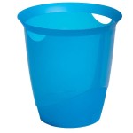 Kosz na śmieci DURABLE TREND transparentny niebieski /1701710540/