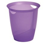 Kosz na śmieci DURABLE TREND transparentny fioletowy /1701710992/