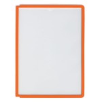 Panel informacyjny A4 SHERPA wykonany z PP pomarańczowy 5 szt. / 560609/