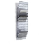 Półki na ulotki poziome A4 LANDSCAPE 12sz FLEXIBOXX przezroczyste 17097814 00