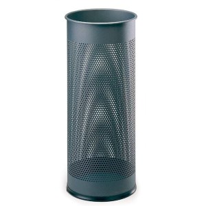 Stojak na parasole metalowy okrągły o pojemności 28,5 l antracytowy 3350 58