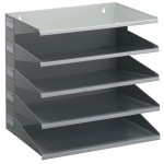 Sorter do dokumentów 5 półek  szary 336010