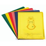 Obwoluta przeźroczysta  A4 0,12mm zielona 100 sztuk 233705