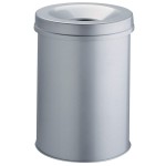 Kosz na śmieci okrągły 30l SAFE szary /330610/