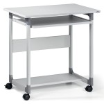 Stolik do komputera SYSTEM COMPUTER TROLLEY 75 FH szary /379610/