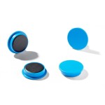 Magnesy do tablic średnica 15mm niebieskie 8 sztuk /470106/