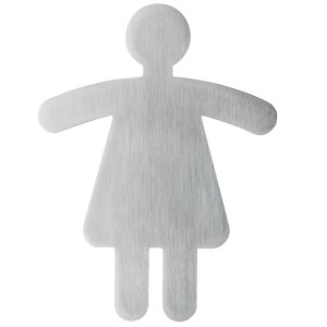Tabliczka WC DLA PAŃ PICTO 90x120 mm /495023/