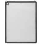 Panele SHERPA® PLUS panele A4 pionowe z możliwością otwarcia, czarne, 1 szt. 5590 01