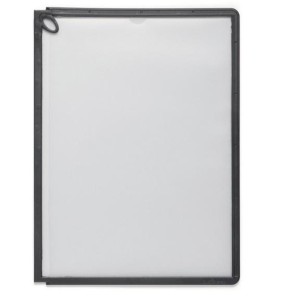 Panele SHERPA® PLUS panele A4 pionowe z możliwością otwarcia, czarne, 1 szt. 5590 01