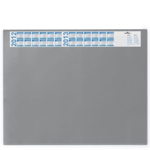 Podkład na biurko z kalendarzem 520x650mm szary /720410/