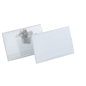 Identyfikator konferencyjny z kombi-klipem 54x90mm 50 sztuk 8101 19