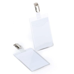 Identyfikator konferencyjny 90x60mm z klipem 25 sztuk 8107 19