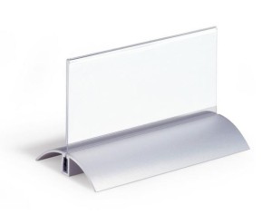 Tabliczka informacyjna na stół DESK PRESENTER DE LUXE 61x150mm 2 sztuki 8201 19