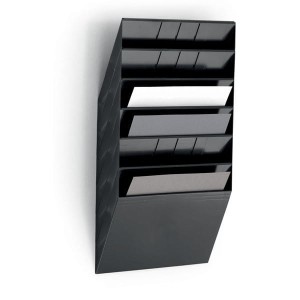 Półki na ulotki A4 FLEXIBOXX 6 szt. kolor czarny 17097850 60