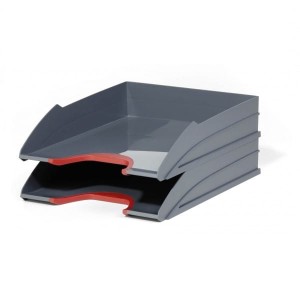 Zestaw dwóch tacek VARICOLOR TRAY DUO, czerwony 7702 03