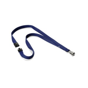 Smycz Do Identyfikatorów Durable Soft Colour 15mm Granatowa 10szt /812728/
