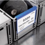 Kieszeń magazynowa wisząca A4 na palety pozioma DURABLE niebieska 50szt. 1723 07