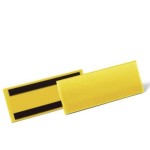 Kieszeń magazynowa magnetyczna 1/2 A5 pozioma DURABLE żółta 50szt. 1757 04