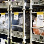 Kieszeń magazynowa magnetyczna neodymowa Plus A4 pionowa DURABLE żółta 10szt. 1747 04