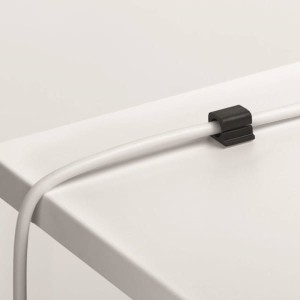 Klips samoprzylepny na 1 kabel CAVOLINE CLIP PRO 1 DURABLE grafitowy 6szt /504237/