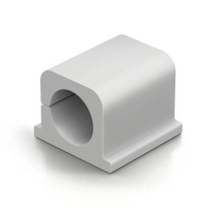 Klips samoprzylepny na 2 kabele CAVOLINE CLIP PRO 2 DURABLE szary 4szt /504310/