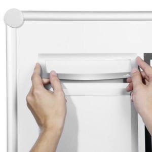 Ramka Magnetyczna A4 Duraframe Top Durable srebrna 5szt. /498623/