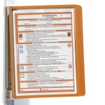 Zestaw VARIO MAGNET WALL 5 pomarańczowych paneli na ścianę moduł magnetyczny /591409/