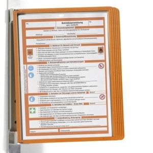 Zestaw VARIO MAGNET WALL 5 pomarańczowych paneli na ścianę moduł magnetyczny /591409/