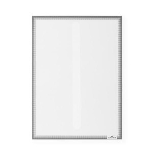 Ramka elektrostatyczna bez kleju (magnetyczna) A4 DURABLE antracytowa 1szt. /501557/