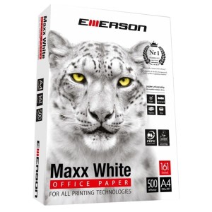 Papier ksero biały A4 klasa B CIE161 EMERSON MAXX WHITE 500szt. /XBA4COPYMAXX/