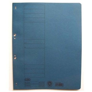 Skoroszyt oczkowy kartonowy A4 ELBA 21450 niebieski 1szt. /100551869/